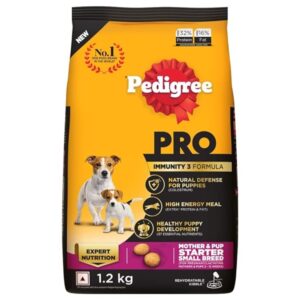 Pedigree Pro Chicken Dry Dog Food for Small Breed Mother & Pup Starters