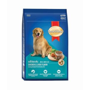 SmartHeart Adult Dry Dog Food, Chicken and Liver Flavor