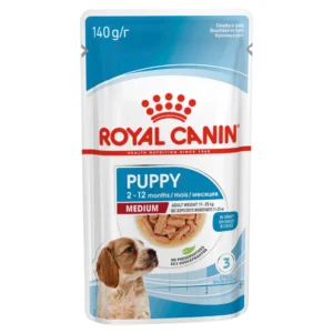 Royal Canin Medium Breed Wet Puppy Food 140g