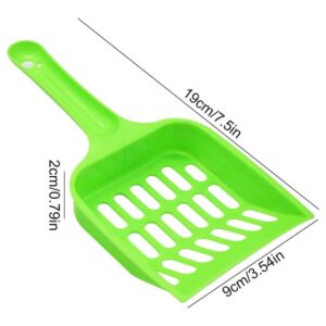 Cat Poop Scooper, cat litter spoon - Green